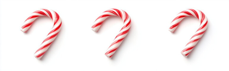 Fototapeta premium Candy Cane Trio.