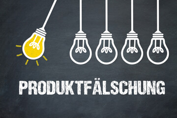 Fototapeta premium Produktfälschung 