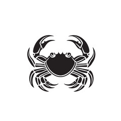 Crab in cartoon, doodle style . Image for t-shirt, web, mobile apps and ui. Isolated 2d vector illustration in logo, icon, sketch style, Eps 10, black and white. AI Generative