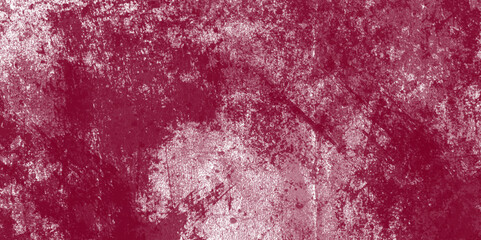 Light and dark bright modern rustic grungy watercolor magenta red cracked vintage background, grungy metal surface with rustic scratches watercolor abstract white background texture.