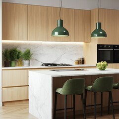 Modern Kitchen: A Blend of Luxury and Functionality