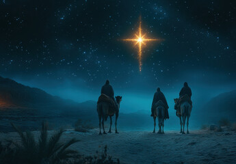 Fototapeta premium Star of Bethlehem.