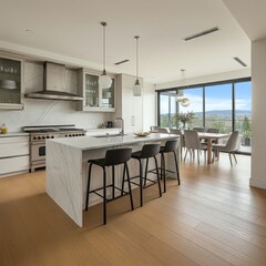 Modern Kitchen: A Blend of Luxury and Functionality