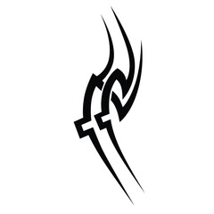 Tattoo designs. Tattoo tribal vector designs. Art tribal tattoo.