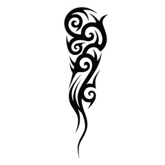 Tattoo designs. Tattoo tribal vector designs. Art tribal tattoo.