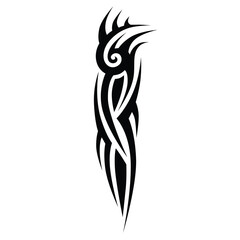 Tattoo designs. Tattoo tribal vector designs. Art tribal tattoo.