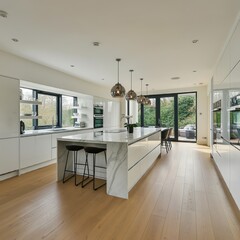 Modern Kitchen: A Blend of Luxury and Functionality