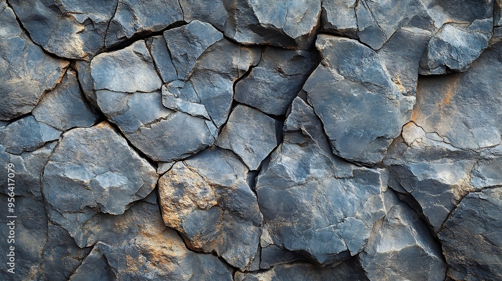 Poster stone background stone mineral texture stone surface with cracks abstract texture : generative ai