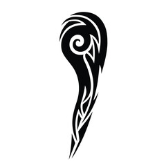Tattoo designs. Tattoo tribal vector designs. Art tribal tattoo.