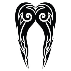 Tattoo designs. Tattoo tribal vector designs. Art tribal tattoo.