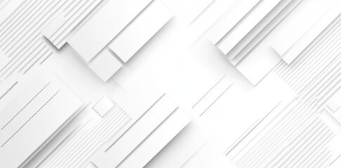 Abstract geometric white and grey background. Subtle abstract background, blurred patterns. Light pale vector background. Abstract pale geometric pattern.