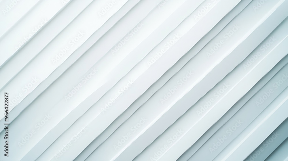 Poster minimalist abstract background with faint diagonal stripes on a plain white backdrop, offering a cle