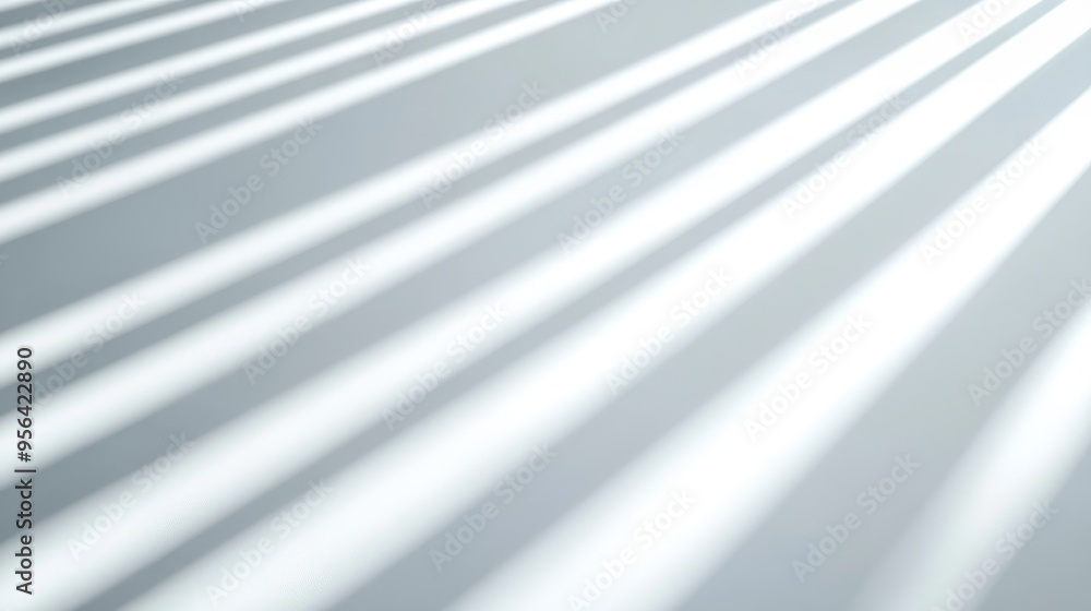 Poster minimalist abstract background with faint diagonal stripes on a plain white backdrop, offering a cle