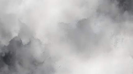 Abstract smoky background texture of a gray gradient color from dark to light, gray textured wall backdrop