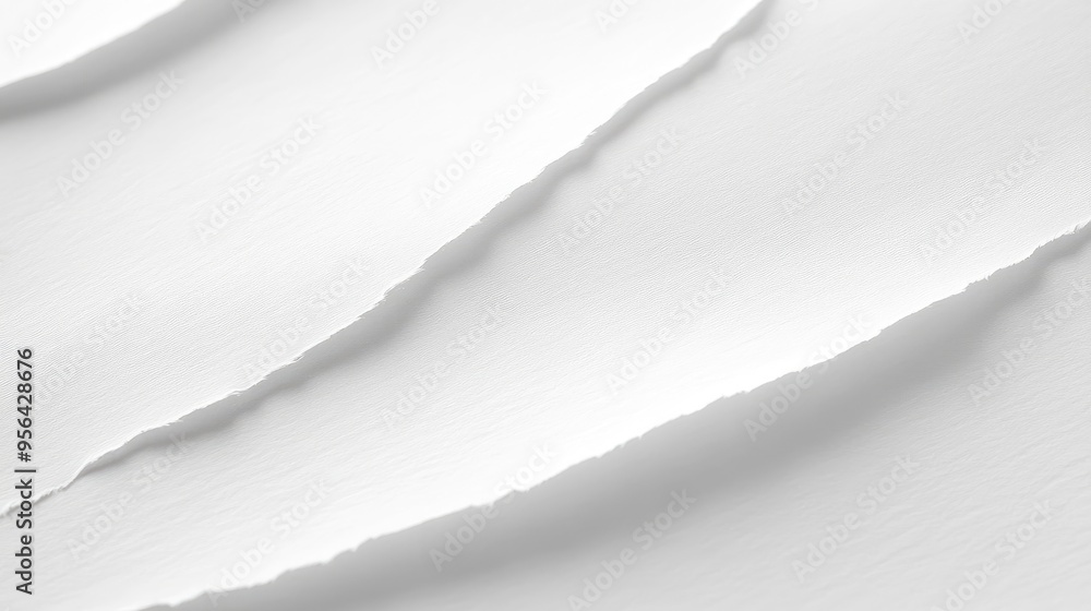 Poster white paper texture with subtle pressed lines, ideal for a clean and professional background in vari