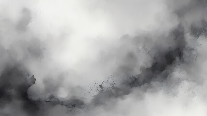 Obraz premium Abstract smoky background texture of a gray gradient color from dark to light, gray textured wall backdrop