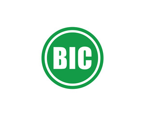 BIC logo design vector template. BIC