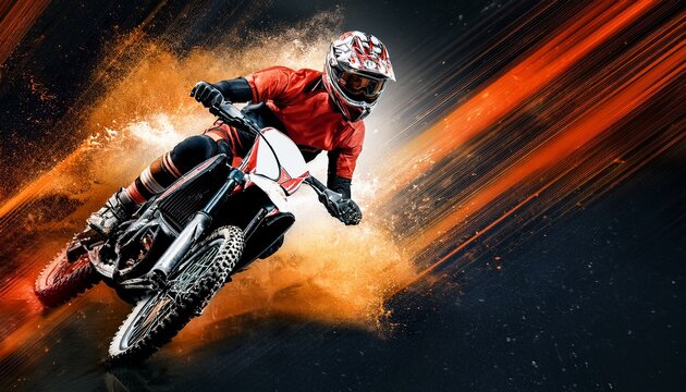 Grunge red black orange texture for extreme sportwear, racing, cycling, football, motocross, basketball, gridion, travel, backdrop, wallpaper, poster