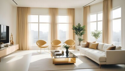 Photo interior modern design room 3d illustration