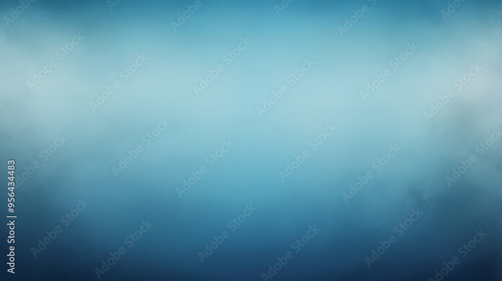 Aufkleber abstract empty solid background of blue gradient color with a transition from light blue to dark blu