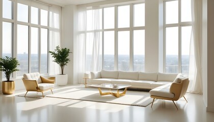 Photo interior modern design room 3d illustration