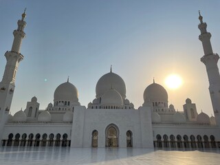 Naklejka premium qasr al watan, abou dabi