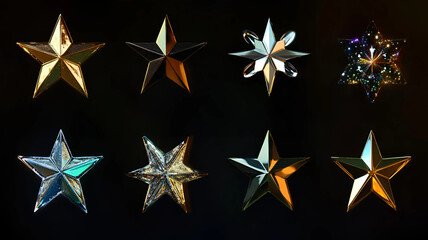 Obraz premium Abstract Expressions: A Dynamic Collection of Flames, Textures, and Celestial Graphic Elements