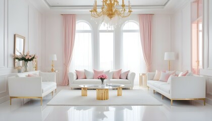 Photo interior modern design room 3d illustration