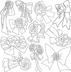 seamless pattern with roses