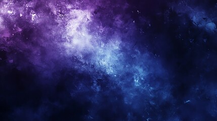 Obraz premium A dark, abstract background with blue, purple, and white hues.