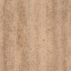 Light faded brown metal door with rust, square format