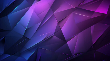 Obraz premium 3d rendering of purple and blue abstract geometric background, Colorful abstract gradient background 4k wallpaper, 