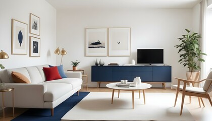 Photo interior modern design room 3d illustration