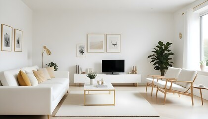 Photo interior modern design room 3d illustration