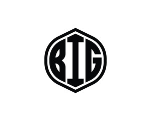 BIG logo design vector template. BIG