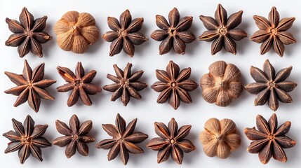 Fototapeta premium Star Anise Pattern