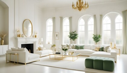 Photo interior modern design room 3d illustration