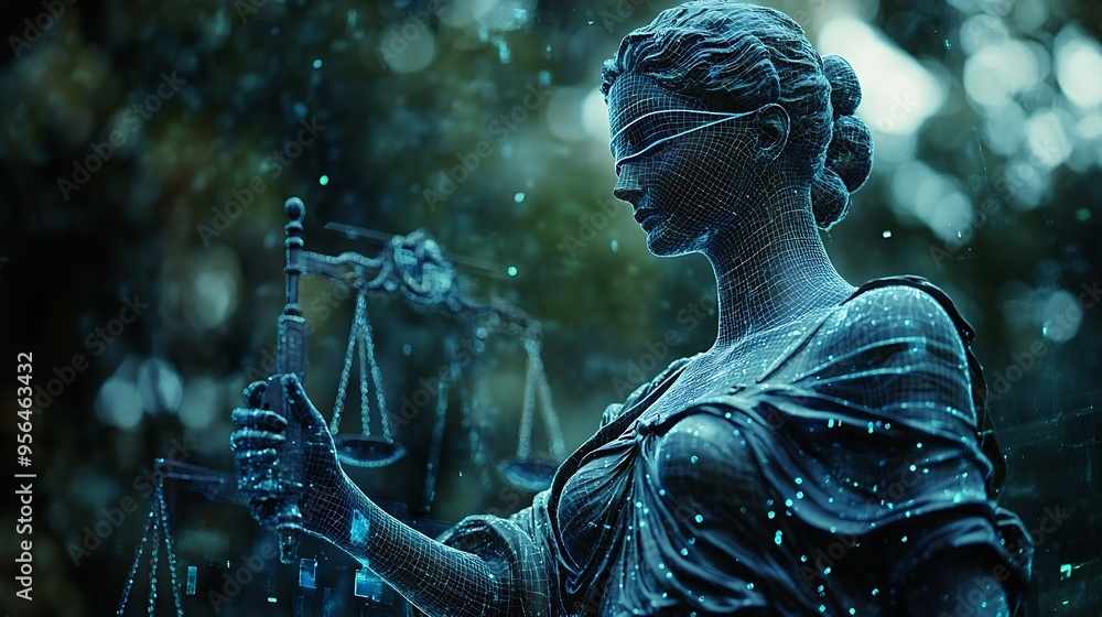 Aufkleber AI ethics or AI Law concept Developing AI codes of ethics Compliance regulation standard  business policy and responsibility for guarding against unintended bias in machine learning al : Generative AI