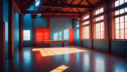 Photo interior modern design room 3d illustration