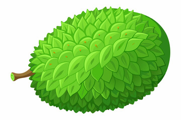 Jackfruit Vector Illustration Cartoon Clipart