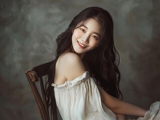 Fototapeta premium portrait of a woman
