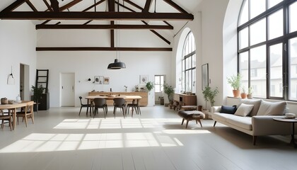 Photo interior modern design room 3d illustration