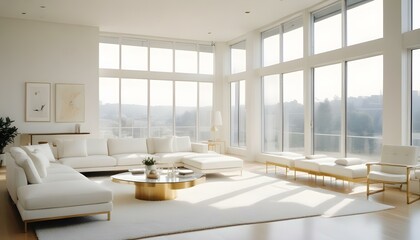 Photo interior modern design room 3d illustration