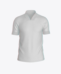 Soccer Men s Sports T-shirt Mockup. 3D Model