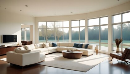 Photo interior modern design room 3d illustration