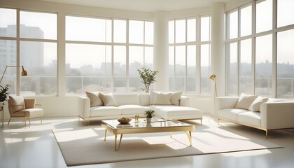 Photo interior modern design room 3d illustration