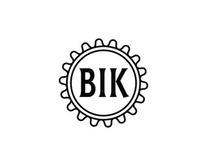 BIK logo design vector template. BIK