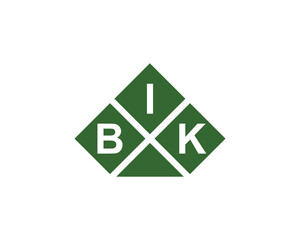 BIK logo design vector template. BIK