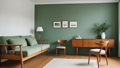 Photo interior modern design room 3d illustration