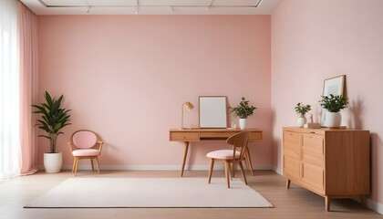 Photo interior modern design room 3d illustration